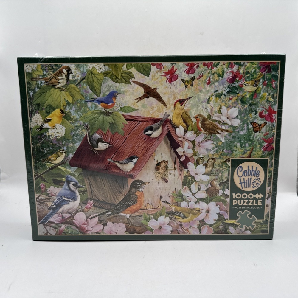 Blooming‎ Spring 1000 Piece Jigsaw Puzzle Cobble Hill New